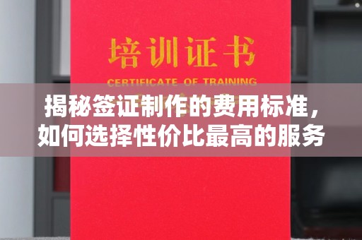 建始揭秘签证制作的费用标准，如何选择性价比最高的服务？